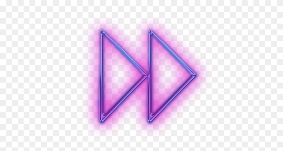 Neon Tumblr Translucent Purple Arrows, Light Free Transparent Png