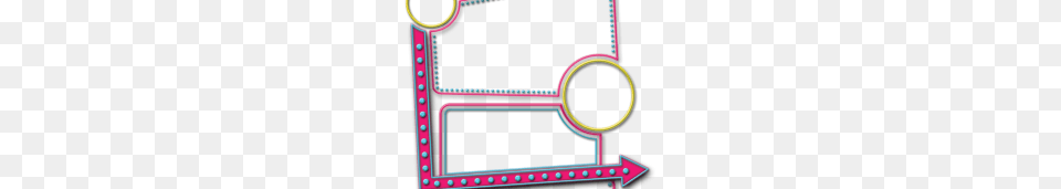 Neon Vector Clipart, Blackboard Free Transparent Png