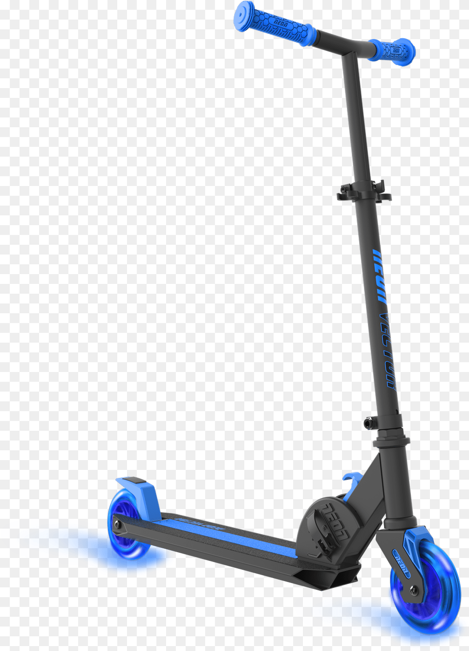 Neon Vector Scooter Blue, Transportation, Vehicle, Machine, Wheel Free Transparent Png