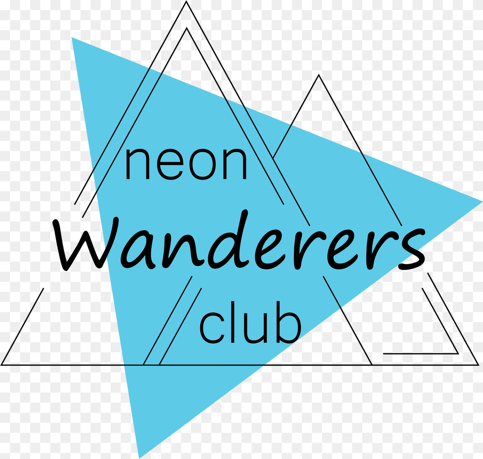 Neon Wanderers Club Hofladen, Triangle Free Png Download