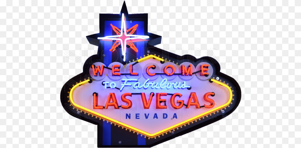 Neonetics Las Vegas Sign, Light, Neon, Birthday Cake, Cake Png