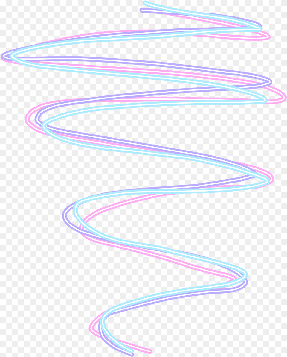 Neonpastelspiral Pastel Sticker Angel Crown Drip Effect Picsart, Light, Neon, Coil, Spiral Free Transparent Png