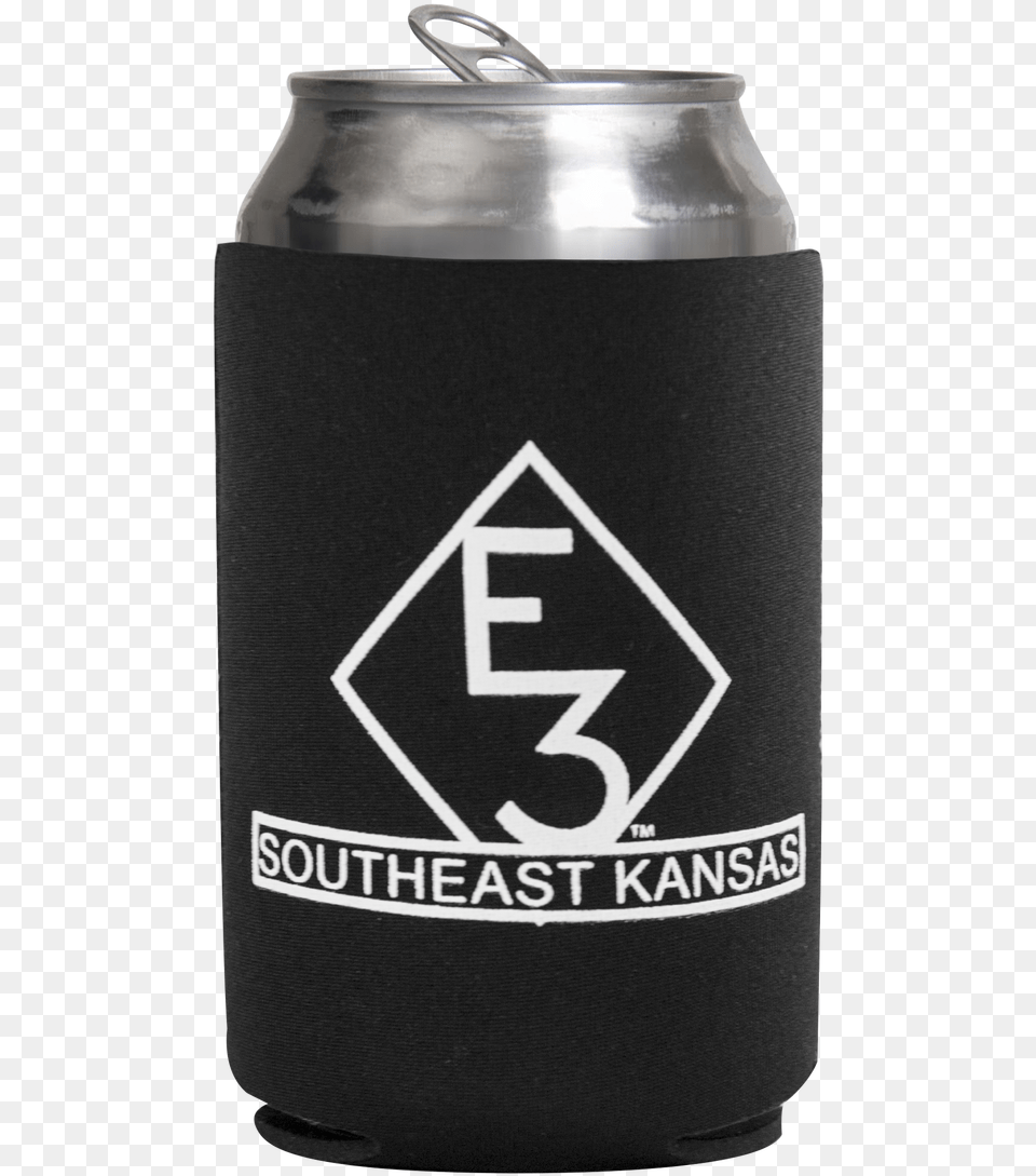 Neoprene Can Cooler E3 Southeast Kansas, Alcohol, Beer, Beverage, Tin Free Png