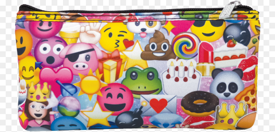 Neoprene Emoji Pencil Case, Accessories, Bag, Handbag, Purse Free Png Download