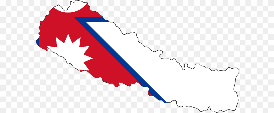 Nepal Country Flag Country Flag Maps In Flag, Leaf, Plant, Logo Free Png