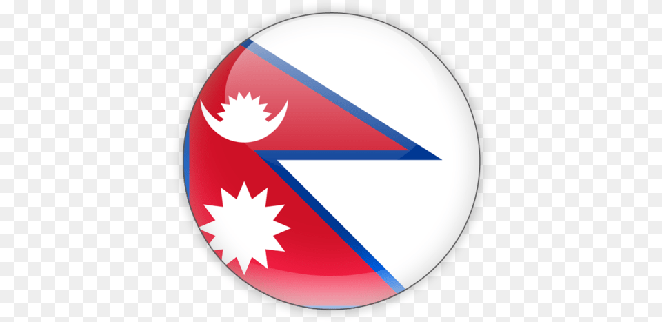Nepal Flag Clip Art Nepal Flag, Sphere, Logo, Astronomy, Moon Free Png Download