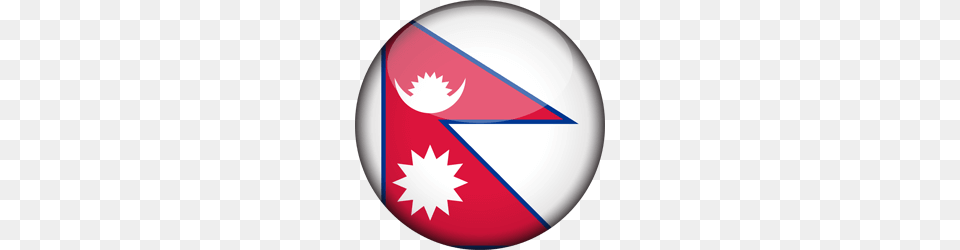 Nepal Flag Clipart, Sphere, Logo, Disk Free Png