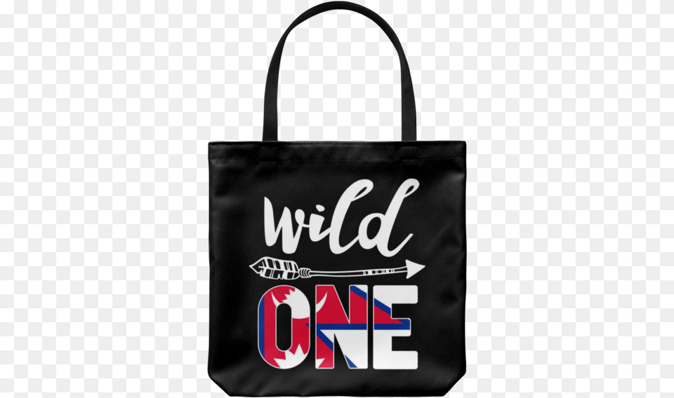Nepal Wild One Birthday Outfit 1 Nepalese Flag Tote Bag Gift Idea Tote Bag, Accessories, Handbag, Tote Bag, Purse Free Png Download