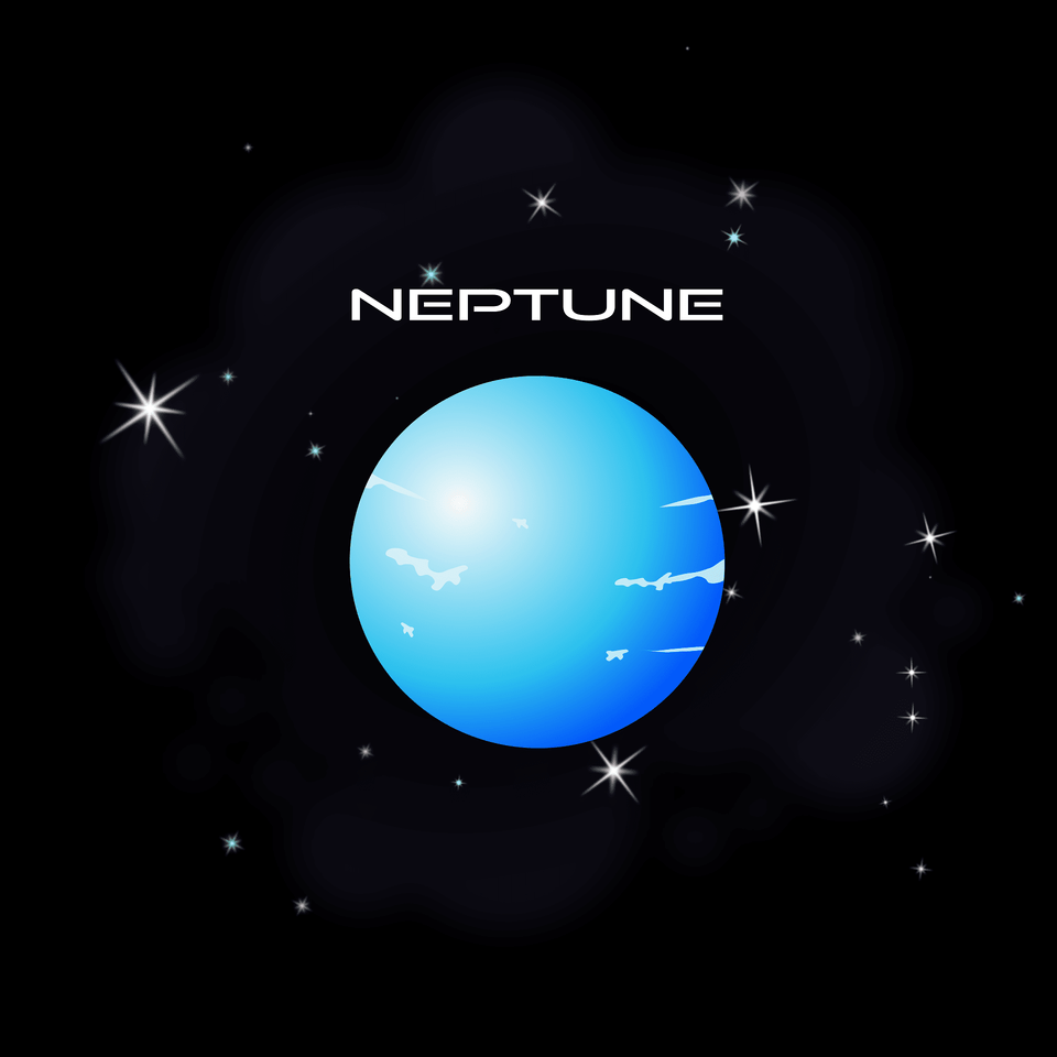 Neptune Clipart Clipart, Nature, Night, Outdoors, Astronomy Free Transparent Png