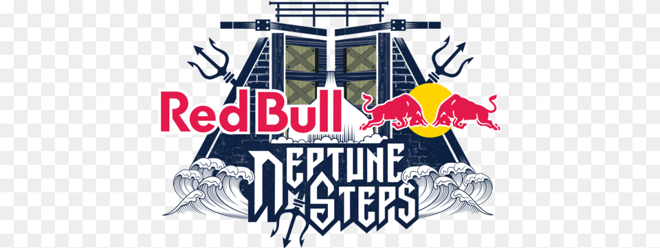 Neptune Steps Logo Red Bull Neptune Steps 2018, Advertisement, Poster, Outdoors Free Transparent Png