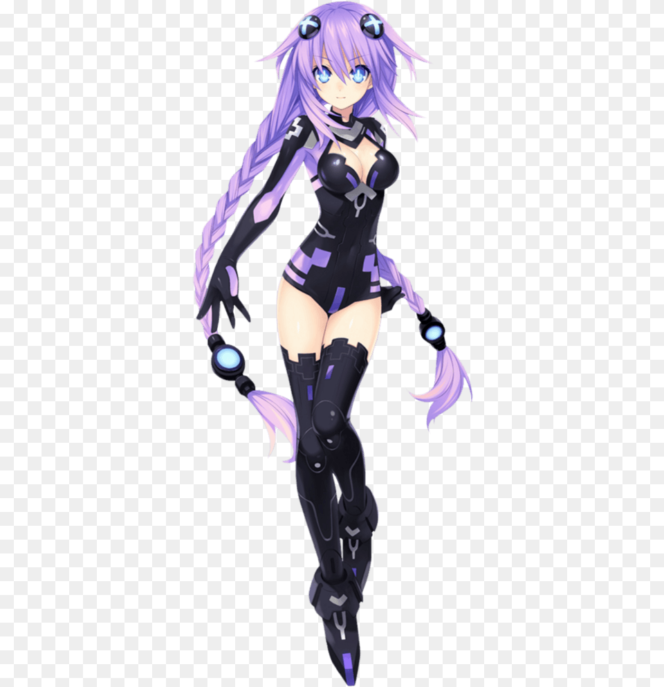 Neptunepurple Heart Game Ideas Wiki Fandom Purple Heart Anime, Book, Comics, Publication, Adult Png