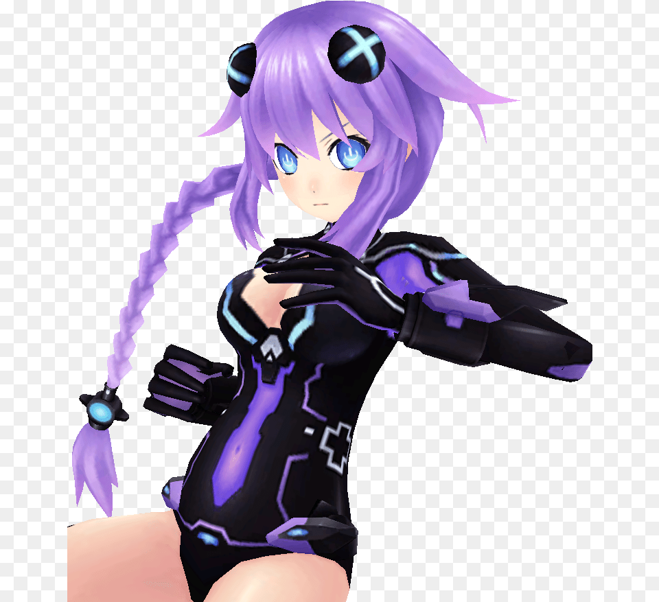 Neptunia Purple Heart Purple Heart Neptunia, Book, Comics, Publication, Baby Free Png Download