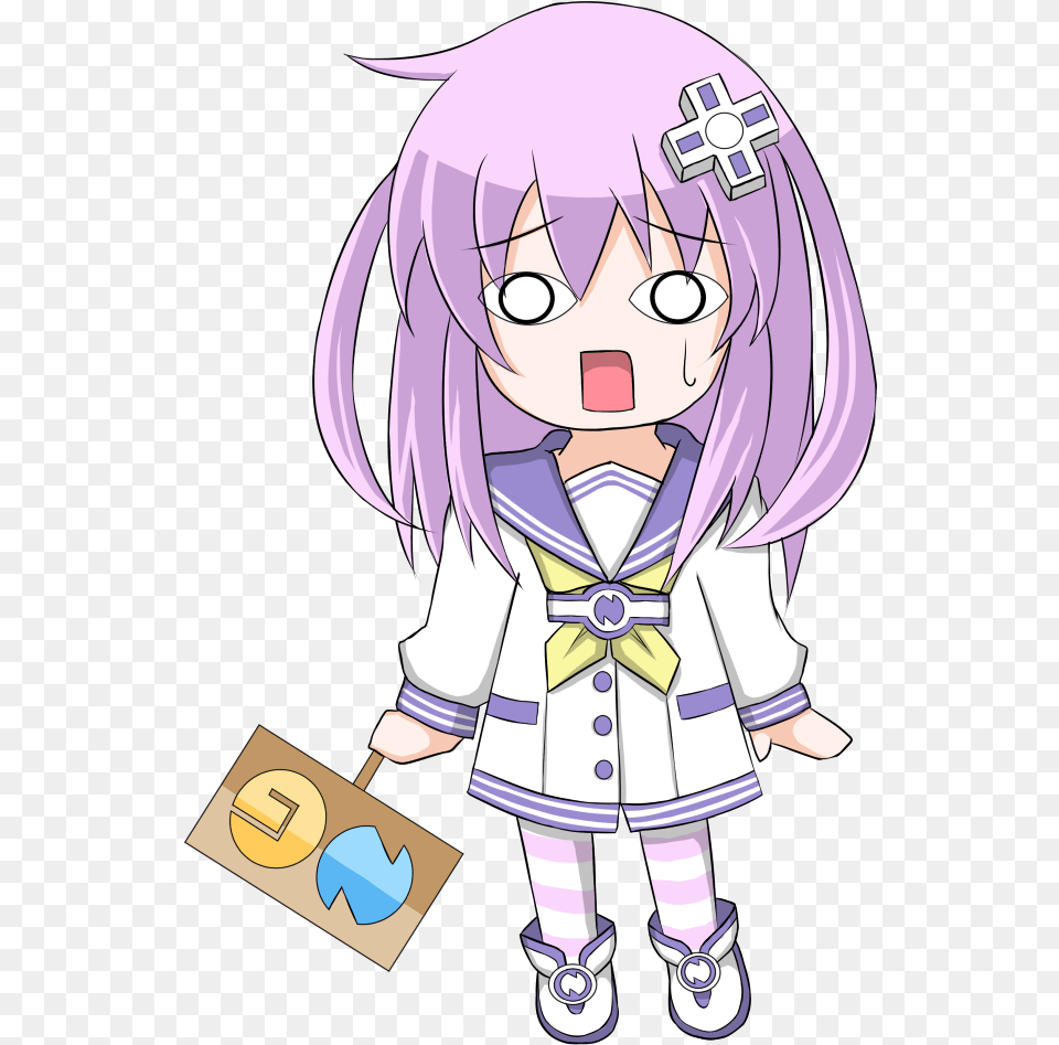 Neptunia Shocked, Book, Publication, Comics, Baby Free Png