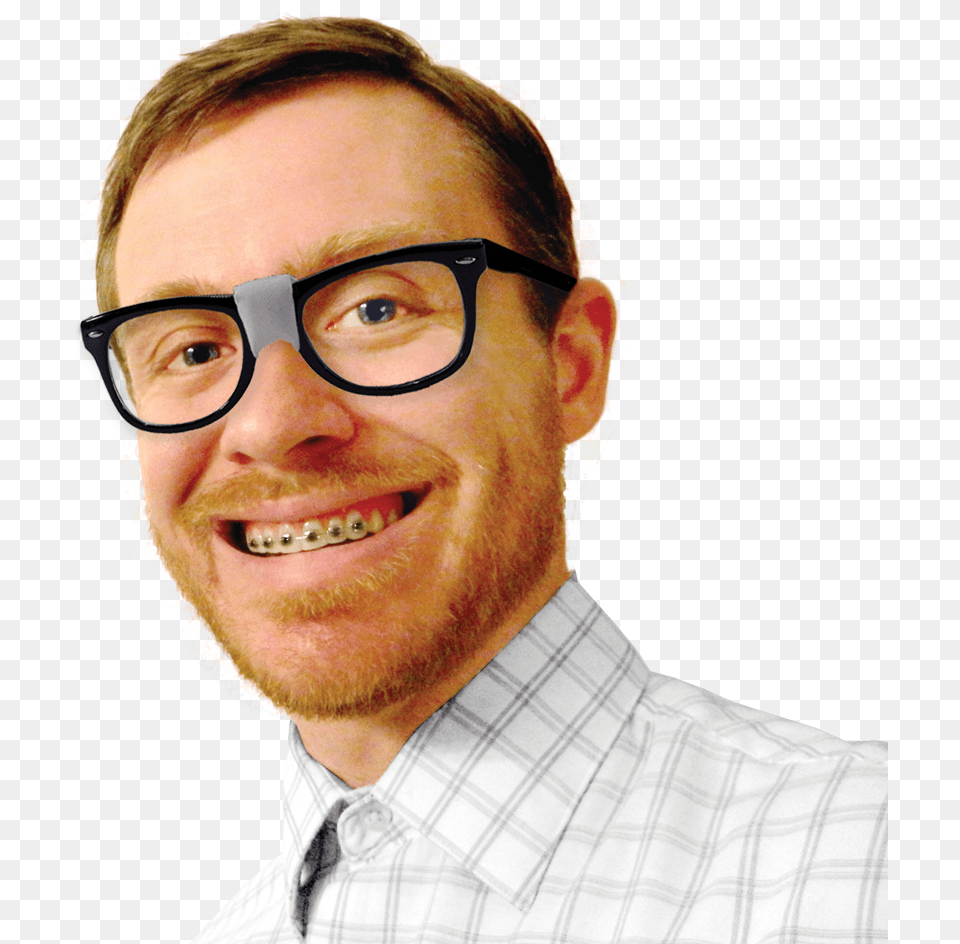 Nerd Banner Freeuse Nerd Braces, Accessories, Smile, Person, Man Png Image