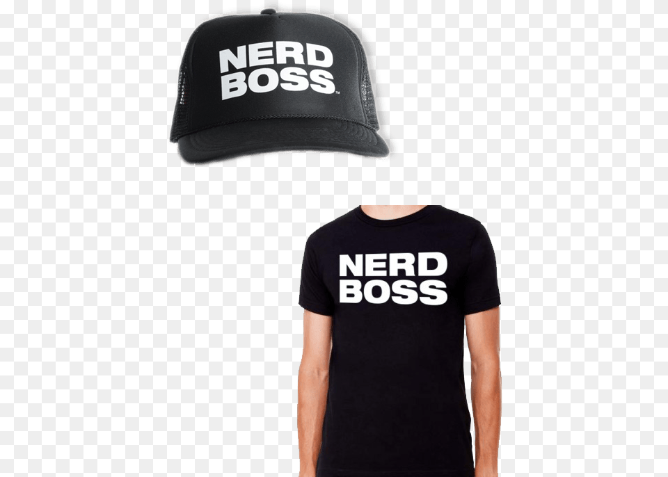 Nerd Boss Geek Chic Clothing Nerd Boss Geek Chic Clothing Nerd Hat, Baseball Cap, Cap, T-shirt, Swimwear Free Png Download