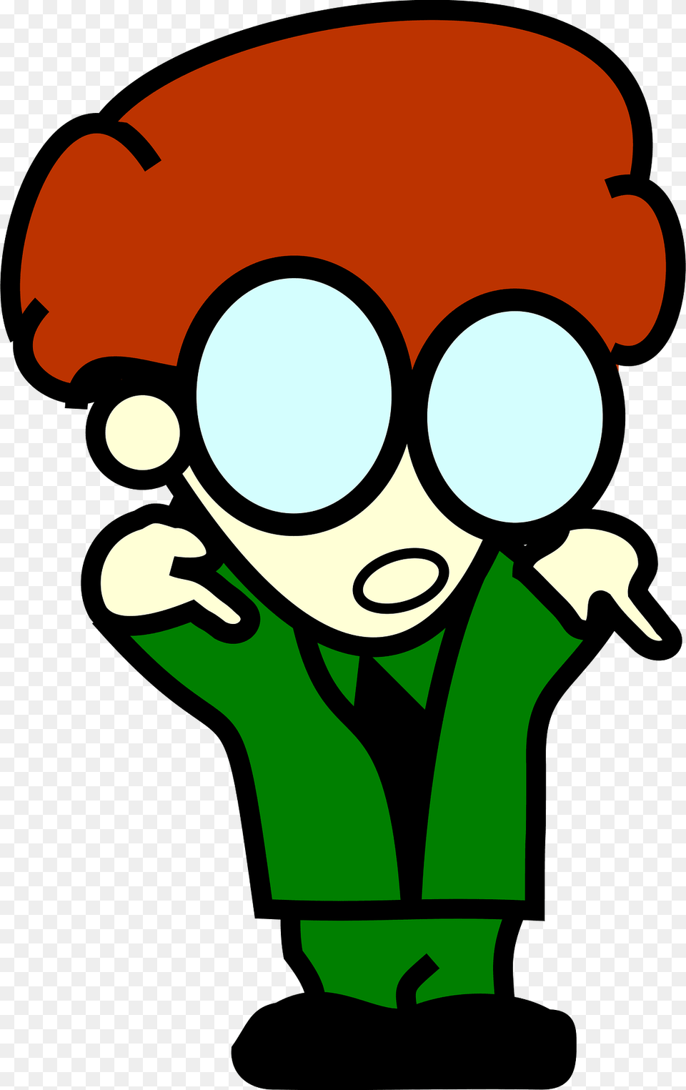 Nerd Clipart, Cartoon, Baby, Person Png Image