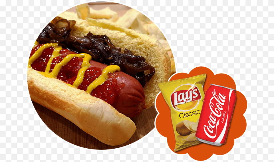 Nerd Dawgs Value Meal Hot Dog Value Meal, Food, Hot Dog, Can, Tin Free Png