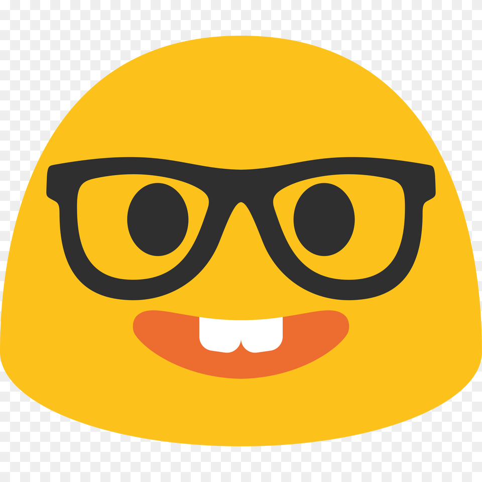 Nerd Emoji Image, Accessories, Cap, Clothing, Glasses Free Png Download