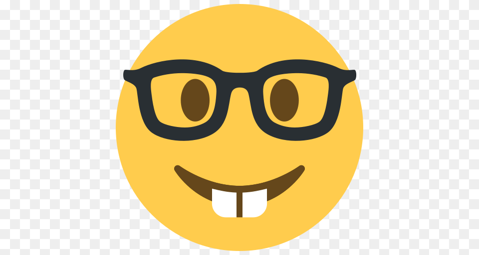 Nerd Emoji Meaning With Pictures From A To Z, Accessories, Glasses, Face, Head Free Transparent Png