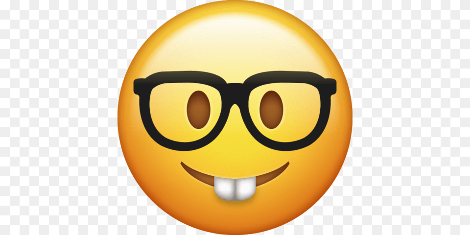 Nerd Emoji Transparent Background, Accessories, Glasses, Nature, Outdoors Free Png Download