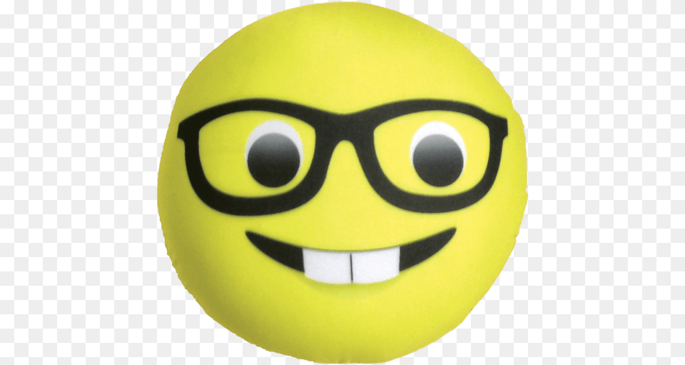 Nerd Emoji Transparent Clipart Smiley, Ball, Sport, Tennis, Tennis Ball Png Image