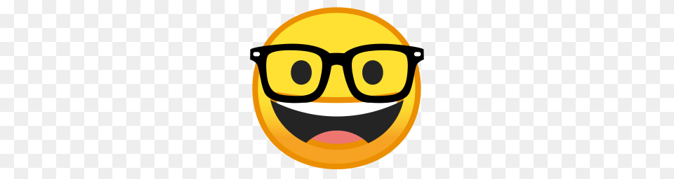 Nerd Face Icon Noto Emoji Smileys Iconset Google, Accessories, Glasses, Photography, Head Free Transparent Png