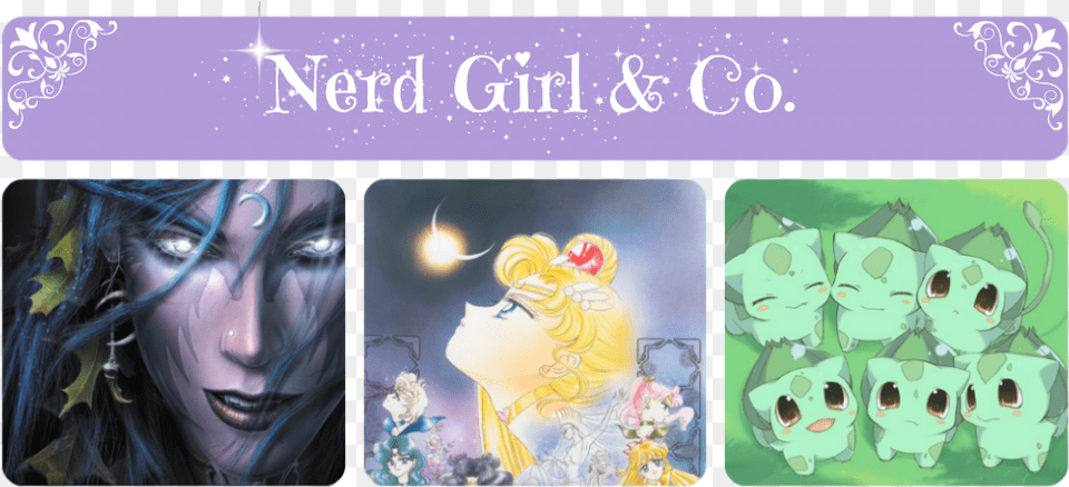 Nerd Girl And Co Cartoon, Publication, Book, Comics, Adult Png Image