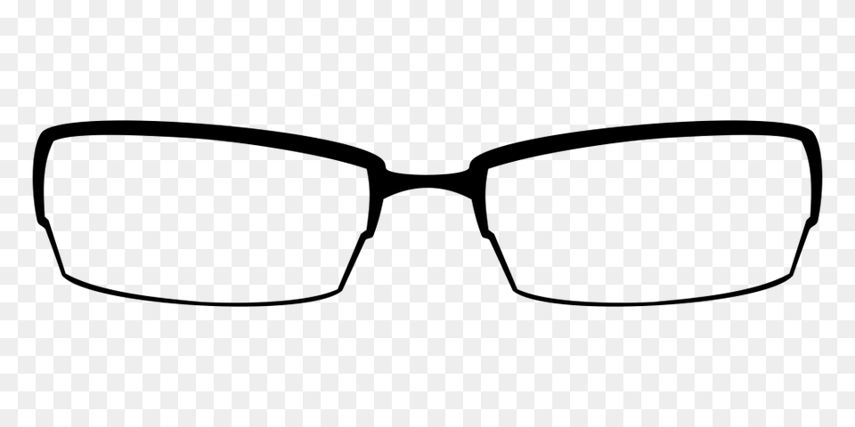 Nerd Glasses High Quality Image Vector Clipart, Gray Png