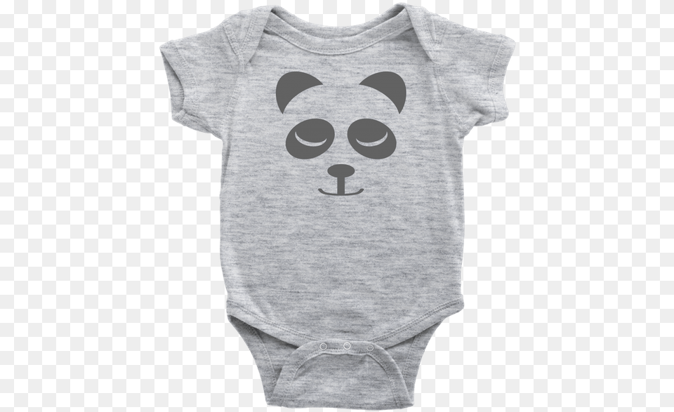 Nerd Glasses Panda Face Baby Onesie Animal Cartoon Infant Bodysuit, Applique, Clothing, Pattern, T-shirt Free Transparent Png