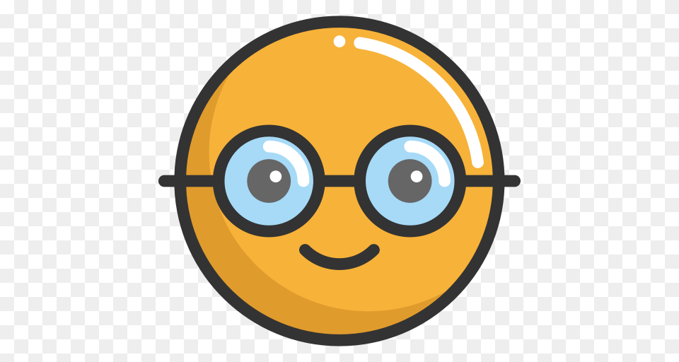 Nerd Icon With And Vector Format For Unlimited Accessories, Glasses, Disk Free Png Download