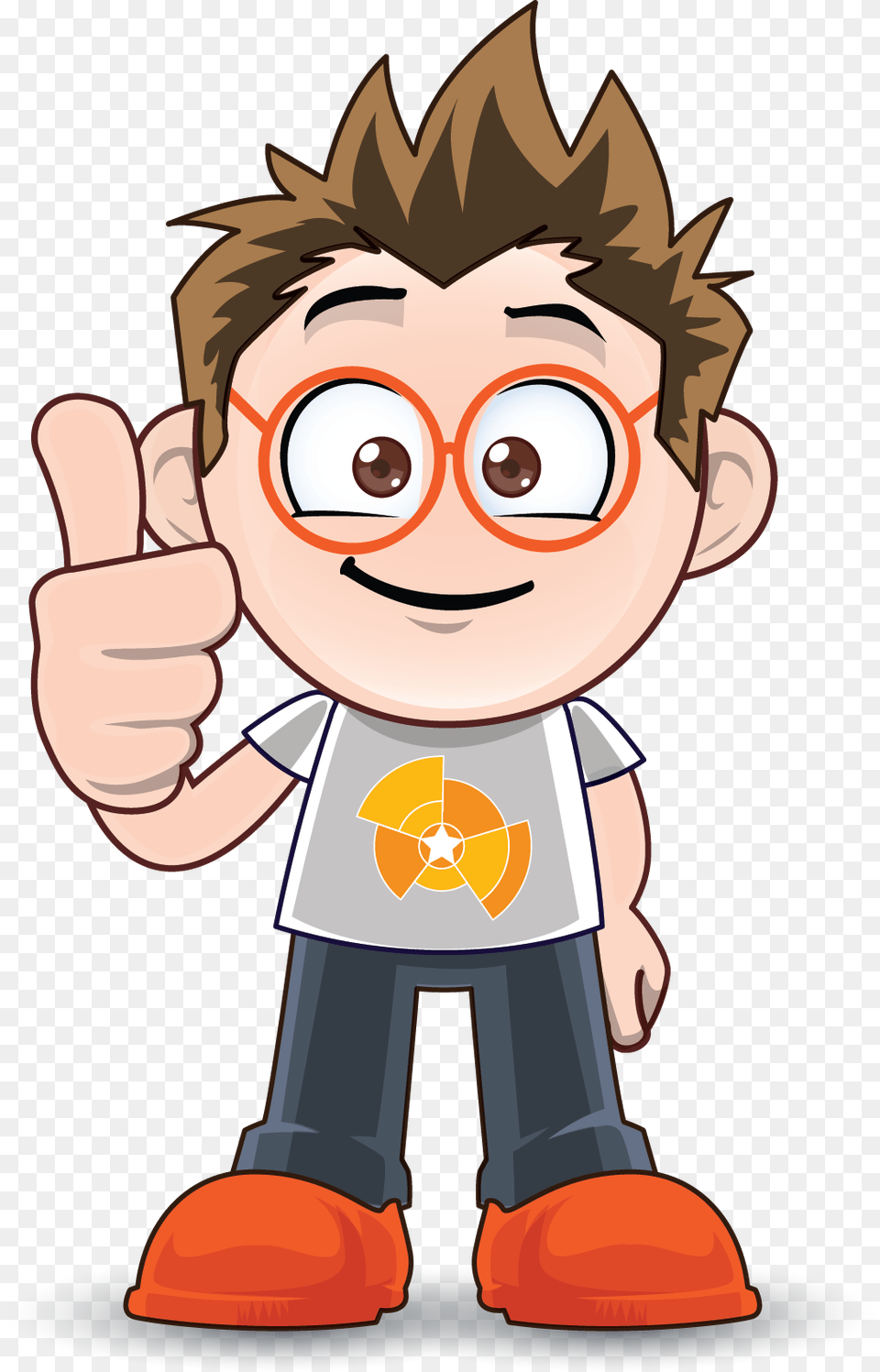 Nerd Mascot, Body Part, Finger, Hand, Person Free Png