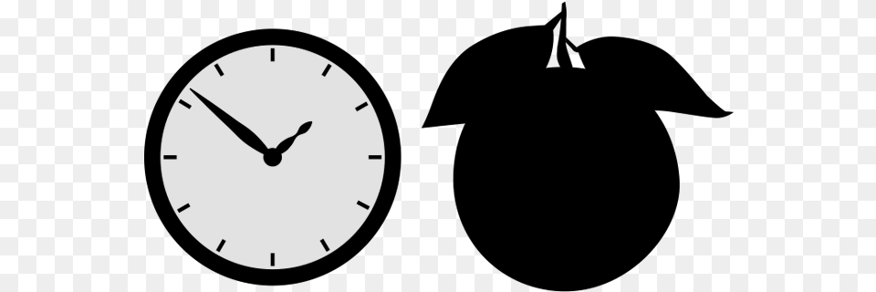 Nerd O Rama Clockworkorange Clock With Random Time, Analog Clock, Disk Free Transparent Png