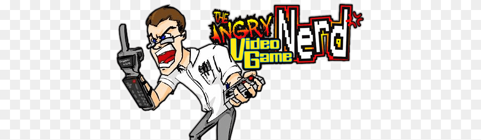 Nerd Transparent Video Game Quotthe Angry Video Game Nerdquot 2006, Texting, Book, Comics, Electronics Free Png