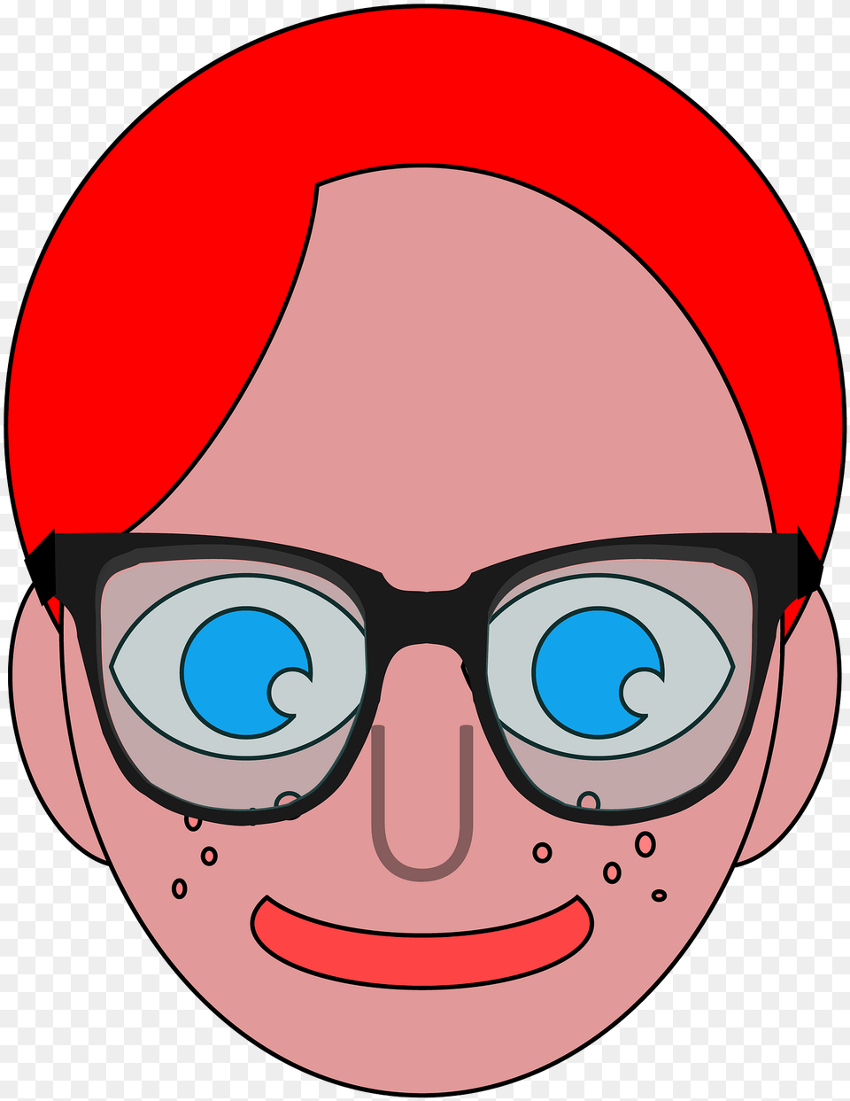 Nerd With Glasses Clipart, Accessories, Portrait, Photography, Person Free Png Download