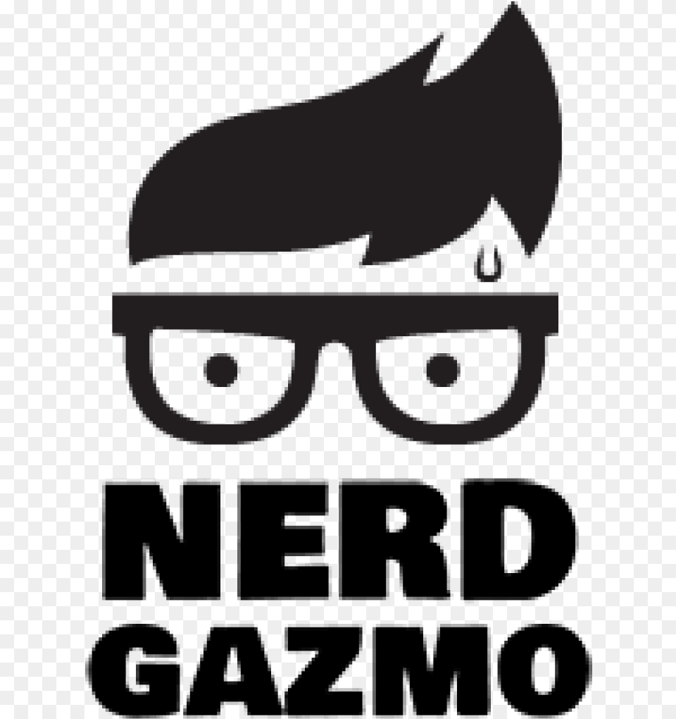 Nerdgazmo Logo Graphic Design, Advertisement, Helmet, Poster Png Image