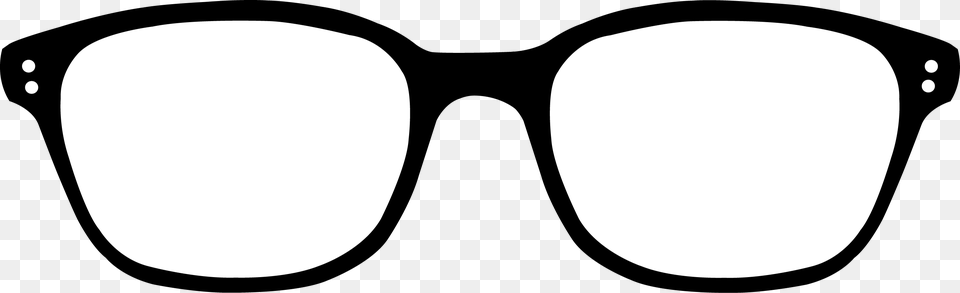 Nerdy Glasses Clipart Best On Glasses Clip Art Black And White, Accessories, Sunglasses Free Png Download