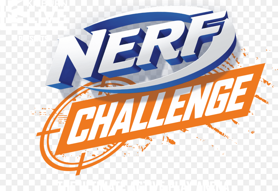 Nerf Challenge Logo, Advertisement, Poster, Car, Transportation Png Image