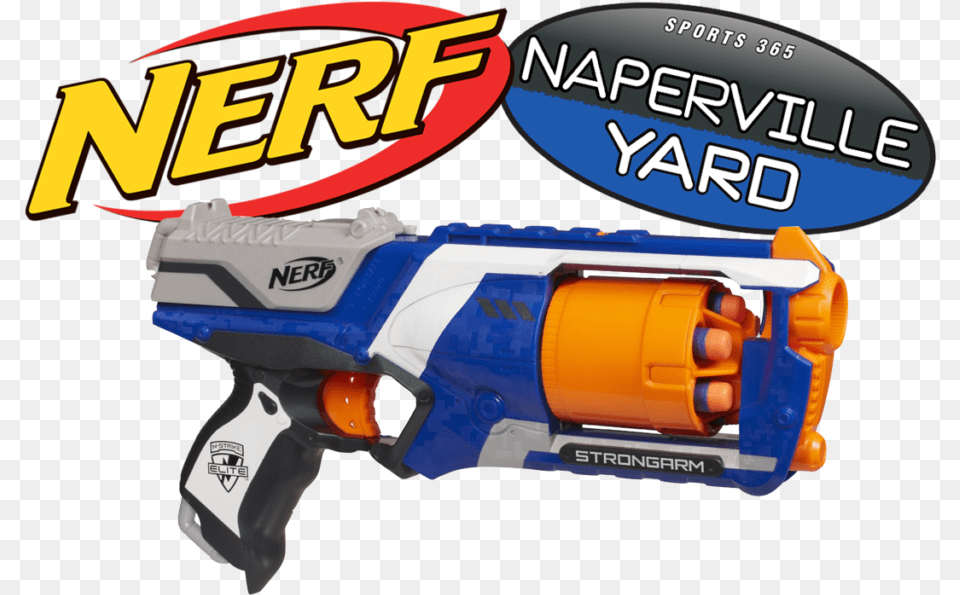 Nerf Gun Nerf Strongarm N Strike Elite, Toy, Firearm, Weapon, Water Gun Png