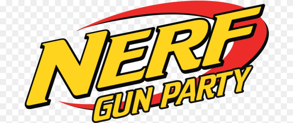 Nerf Gun Now Offering Parties Party Images Clipart Nerf Gun Clip Art, Logo, Bulldozer, Machine Free Transparent Png