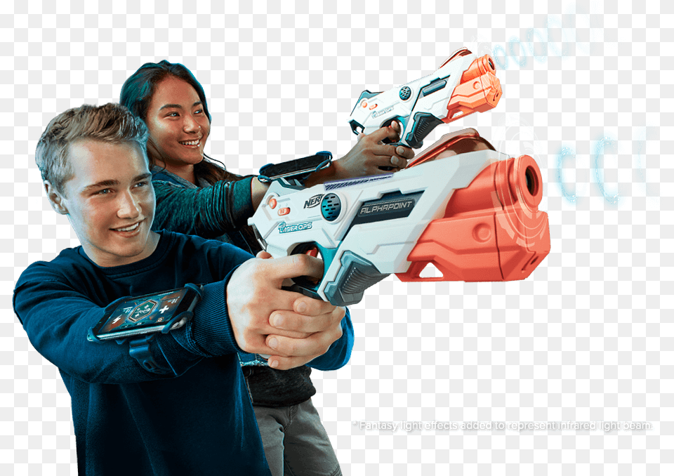 Nerf Laser Ops Nerf Laser Ops Pro Handy, Adult, Weapon, Person, Woman Free Png Download