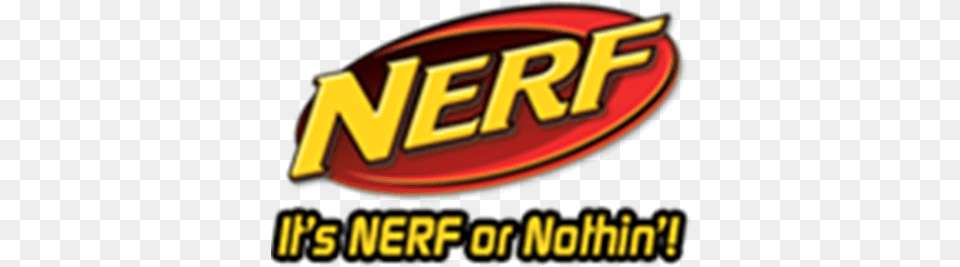 Nerf Logo With Motto Logo Nerf Or Nothing, Dynamite, Weapon Free Png Download