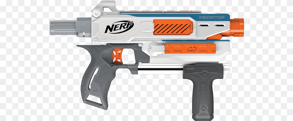 Nerf Modulus Mediator Blaster New Modulus Nerf Guns, Firearm, Gun, Handgun, Weapon Free Png
