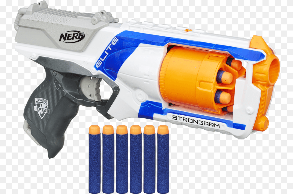 Nerf N Strike Elite Amazon Nerf Gun Transparent Background, Firearm, Weapon, Handgun Free Png