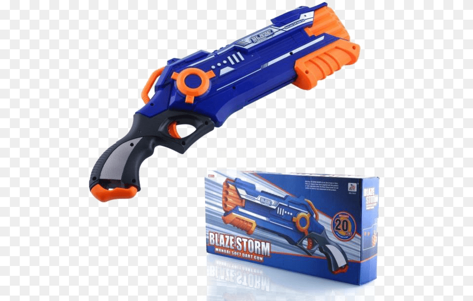 Nerf N Strike Elite Crossbolt Blaster, Gun, Shotgun, Weapon, Toy Png Image