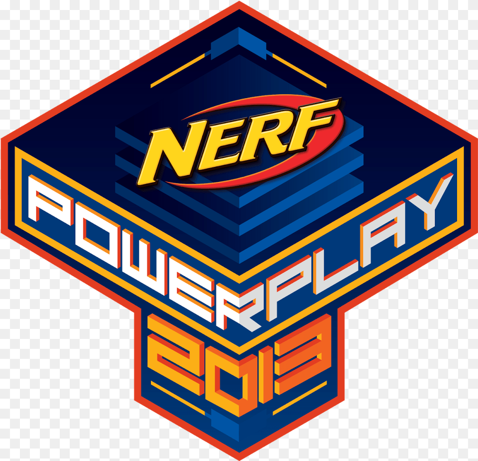 Nerf Powerplay Logo Nerf, Emblem, Symbol, Scoreboard Free Png Download