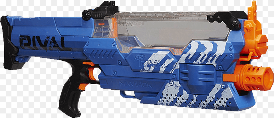 Nerf Rival Nemesis Mxvii 10k Blue, Toy, Water Gun Png