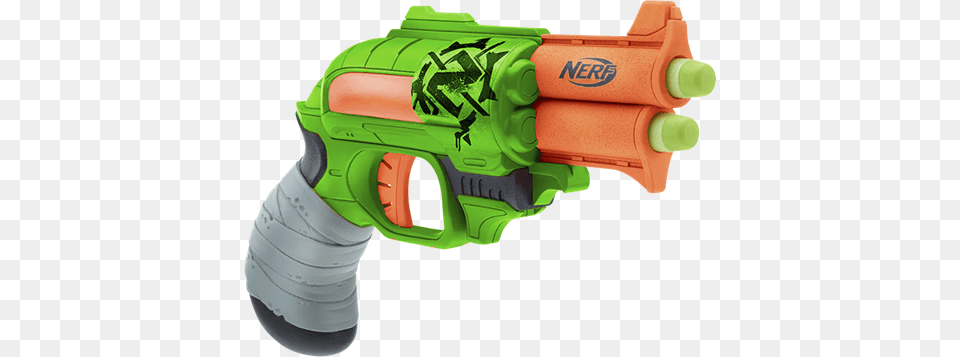 Nerf Zombie Strike Double Strike Blaster Nerf Gun, Toy, Water Gun Free Png Download