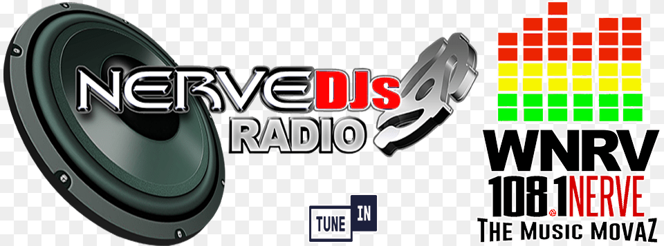 Nervedjs Radio Tunein Banner2 Mouse, Electronics, Speaker Free Transparent Png