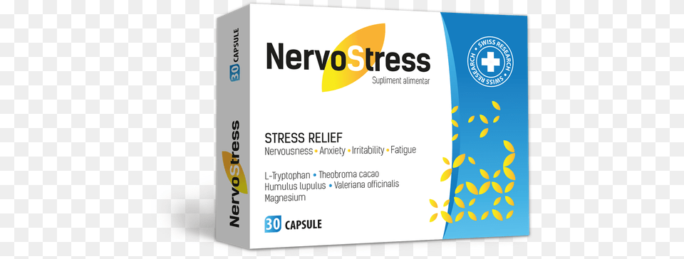 Nervostress Solepharmcom Nervostress, First Aid, Text, Paper Png Image