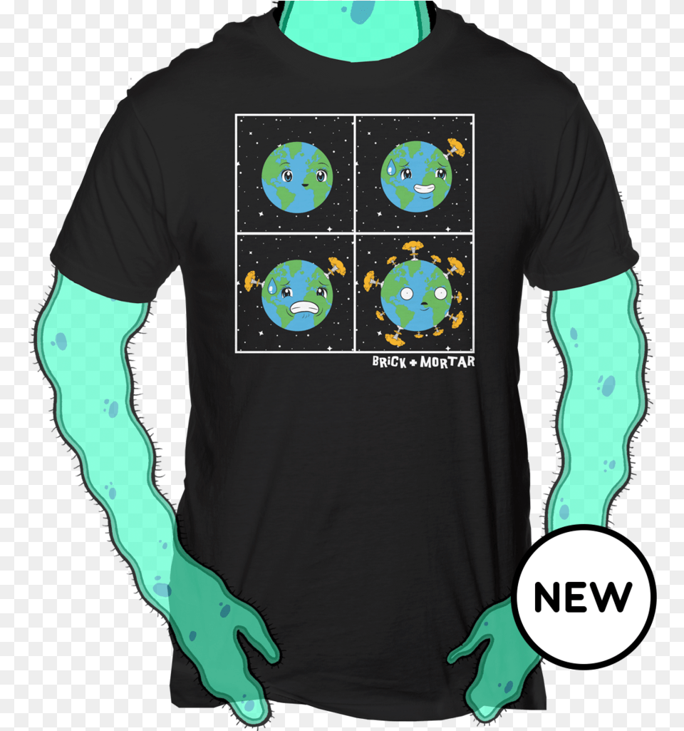 Nervous Earth T Shirt, Clothing, Long Sleeve, Sleeve, T-shirt Png Image